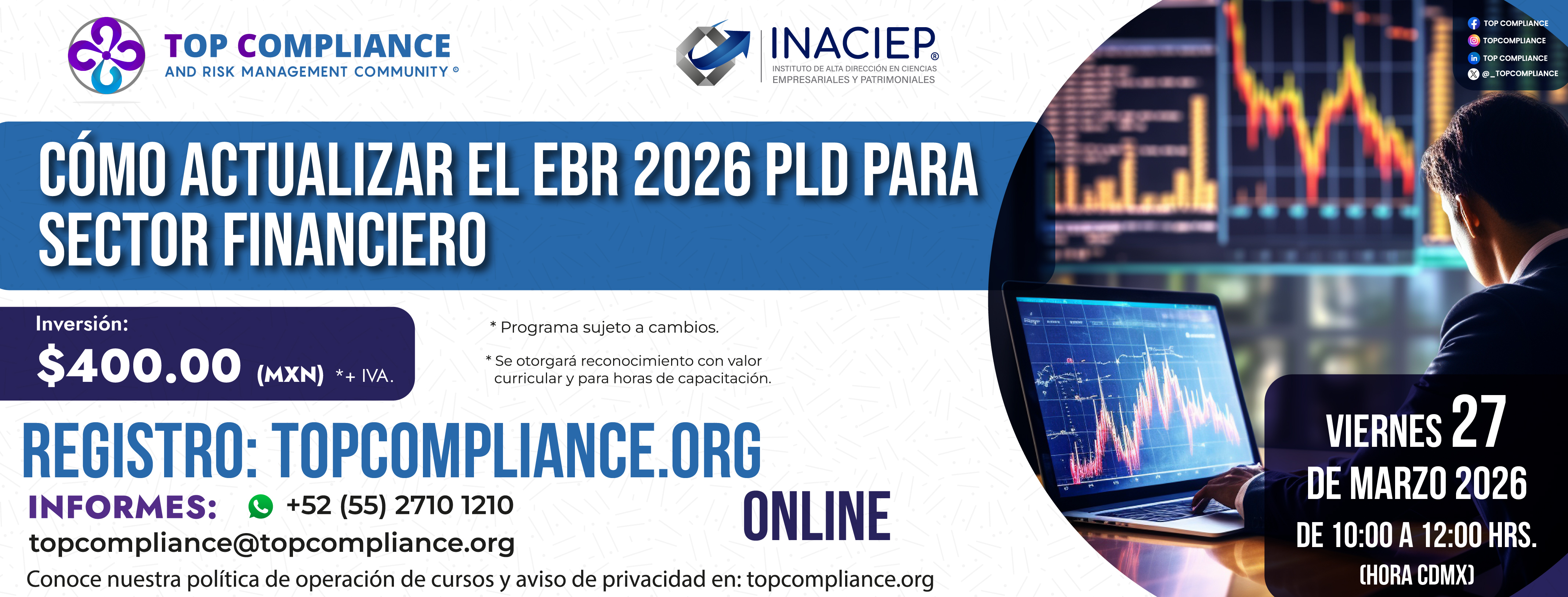 Cómo actualizar el EBR 2026 PLD SF